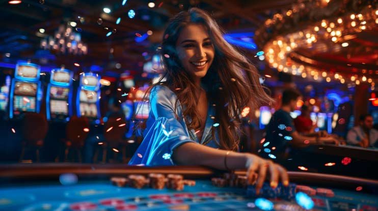 Pengguna membaca panduan responsible gaming pada platform digital